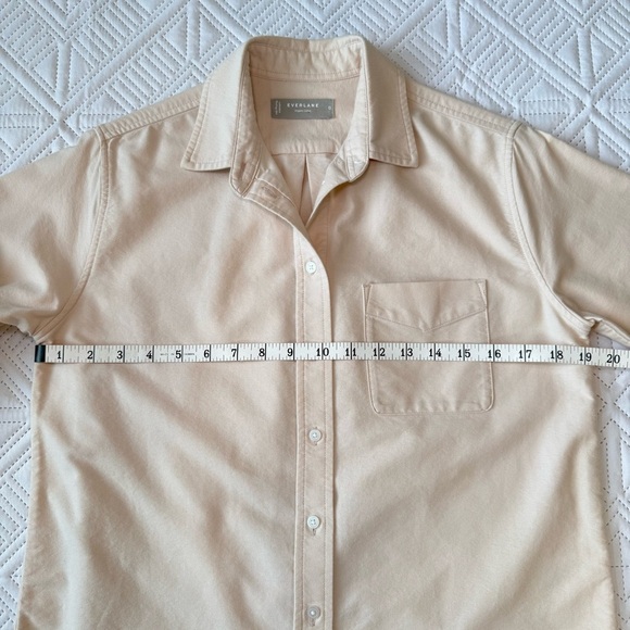 Everlane The Must-Have Oxford Button Down Shirt Size 0 Whisper Pink - Picture 4 of 11